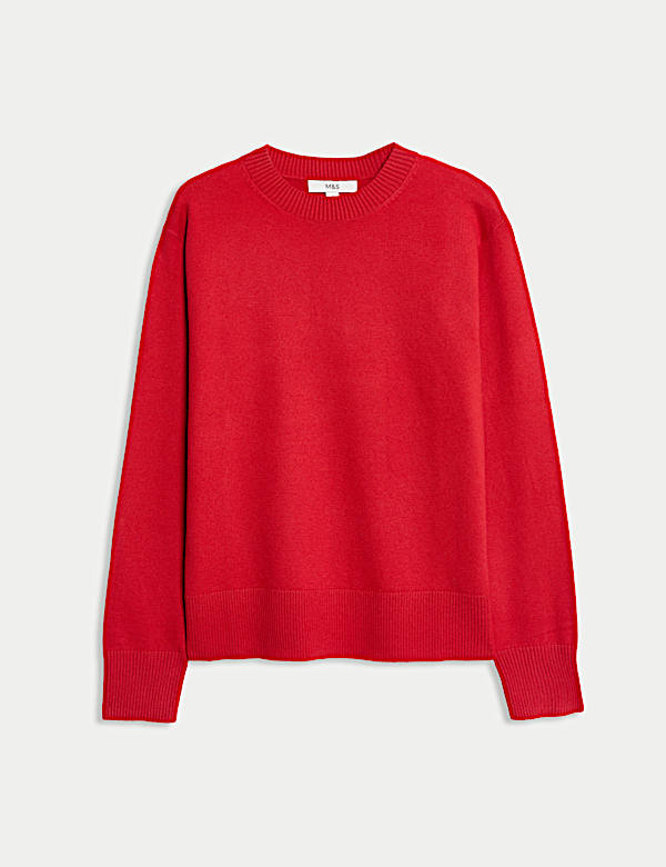 Air-Yarn Crew Neck Jumper - US