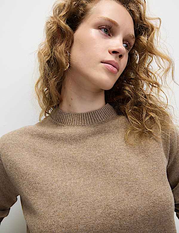 Air-Yarn Crew Neck Jumper