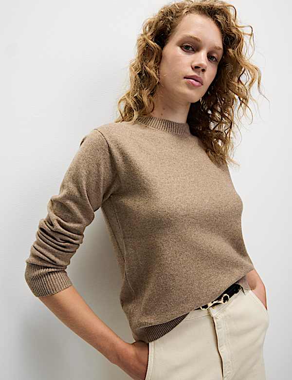 Air-Yarn Crew Neck Jumper