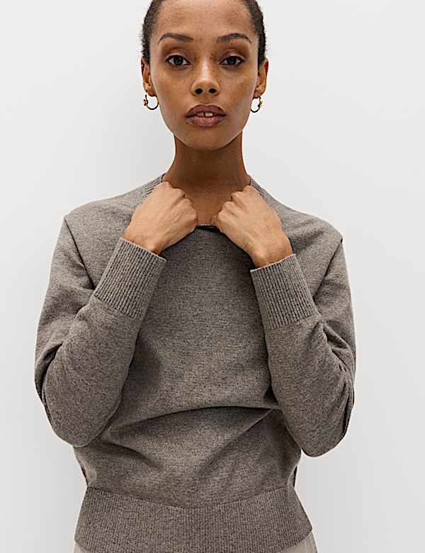 Air-Yarn Crew Neck Jumper - CA