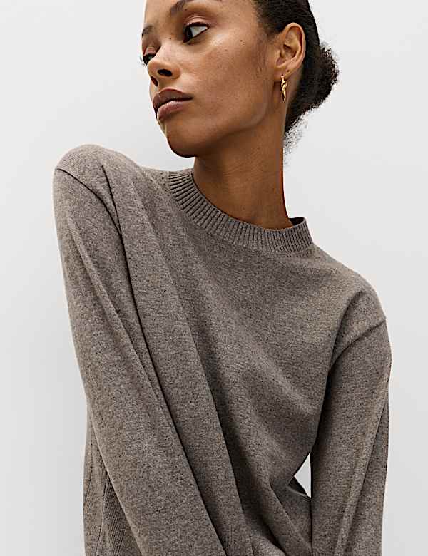 Air-Yarn Crew Neck Jumper - CA