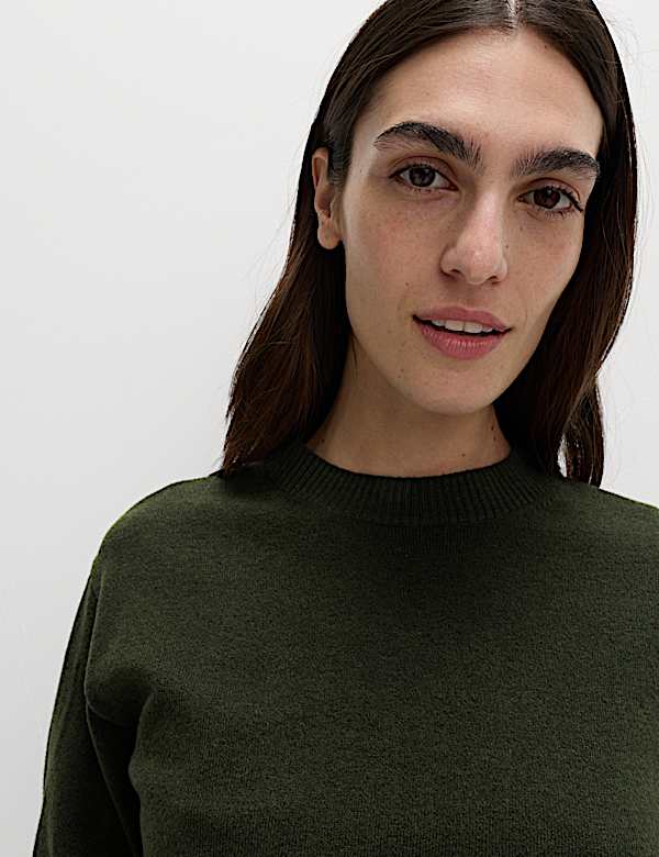 Air-Yarn Crew Neck Jumper - NL