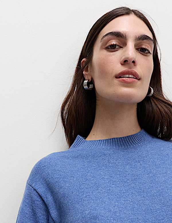 Air-Yarn Crew Neck Jumper - US