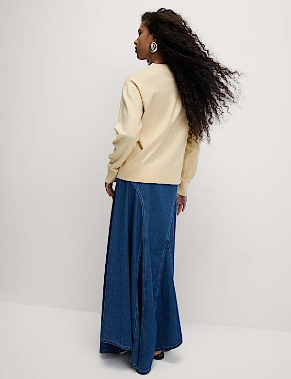 Air-Yarn Crew Neck Jumper