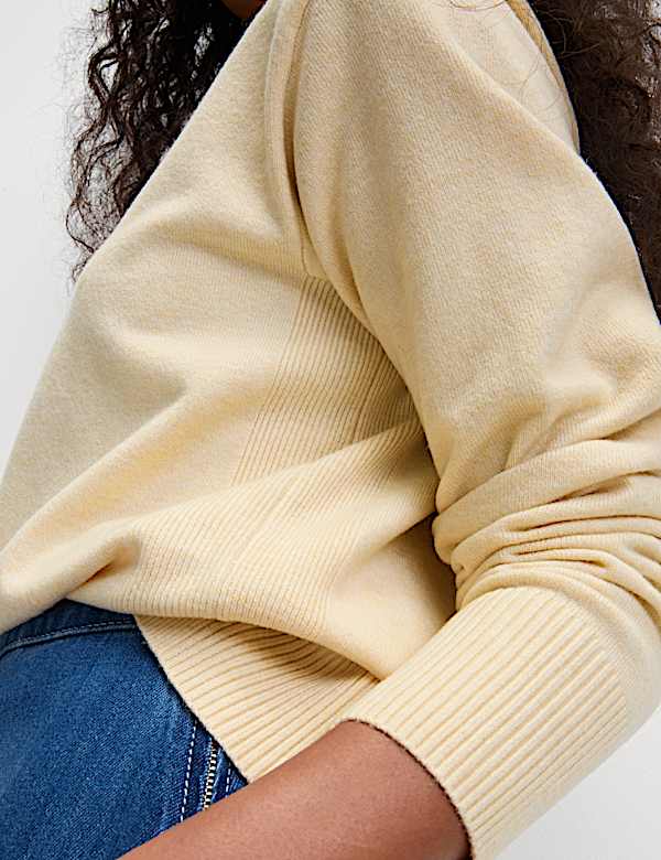 Air-Yarn Crew Neck Jumper
