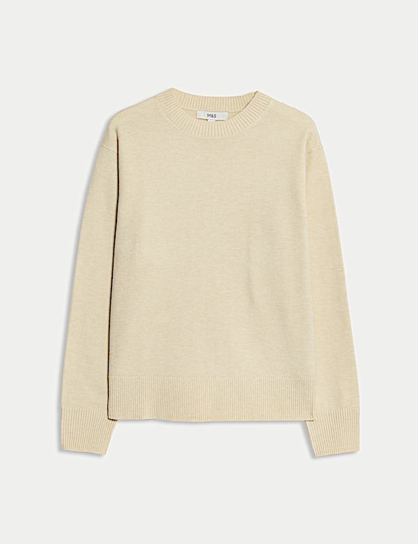 Air-Yarn Crew Neck Jumper - US