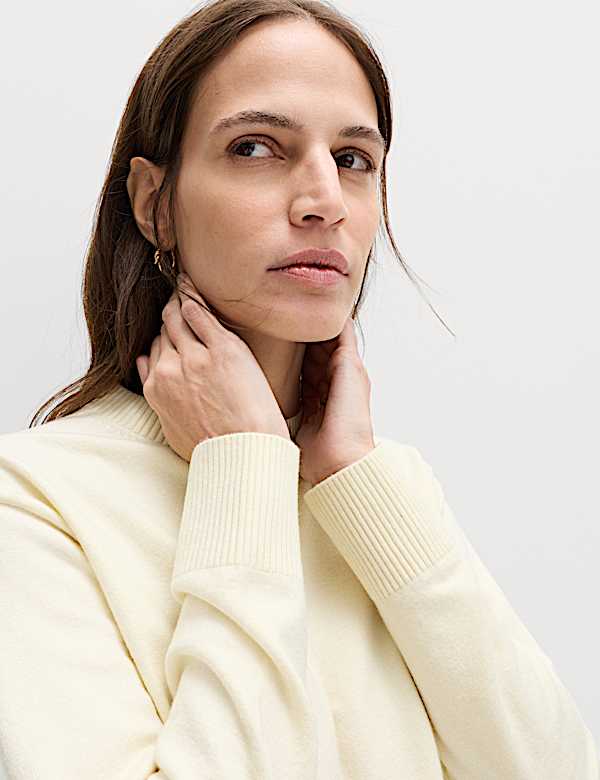 Air-Yarn Crew Neck Jumper - FR