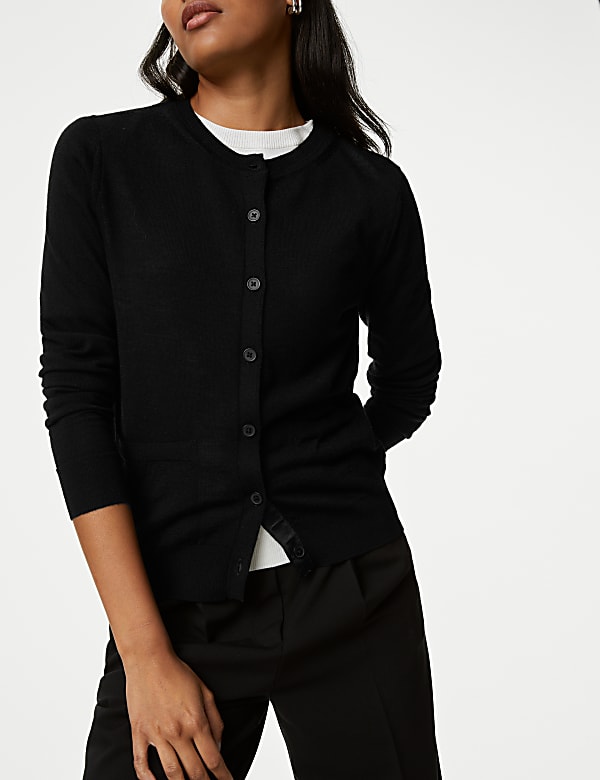 M&s merino wool cardigan store