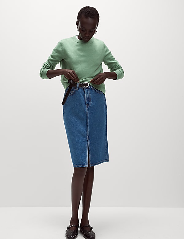 Air-Yarn Crew Neck Jumper