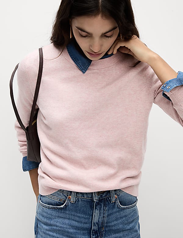Air-Yarn Crew Neck Jumper