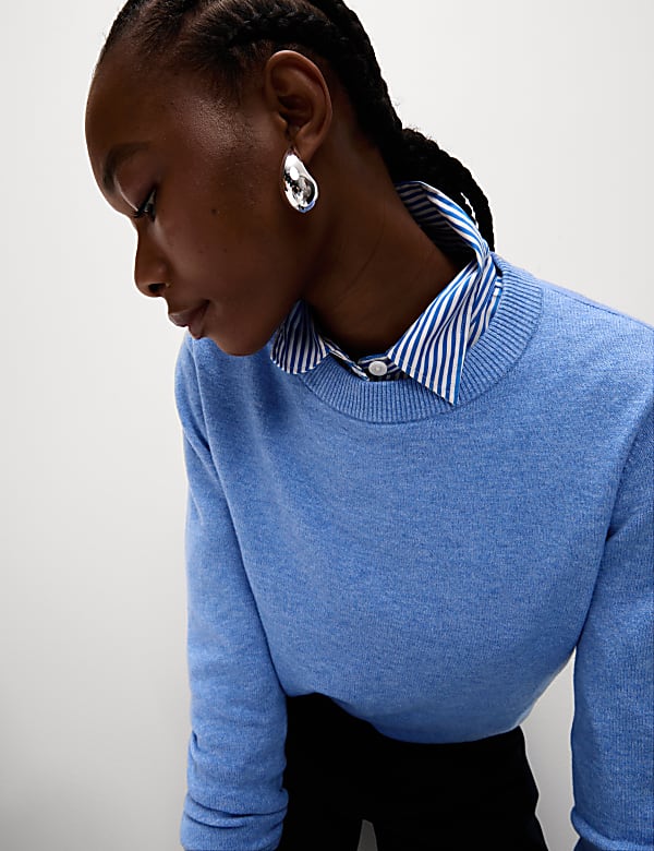 Air-Yarn Crew Neck Jumper