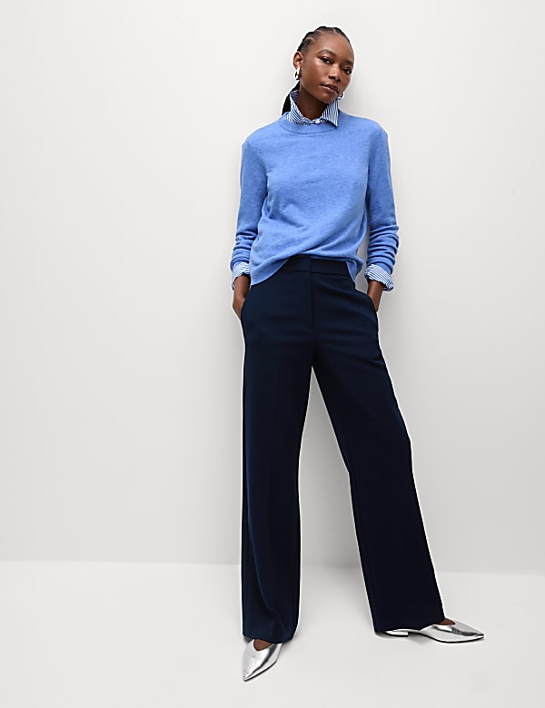 Air-Yarn Crew Neck Jumper