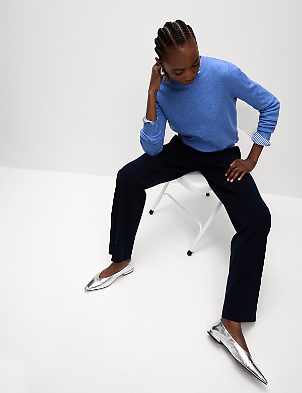 Air-Yarn Crew Neck Jumper