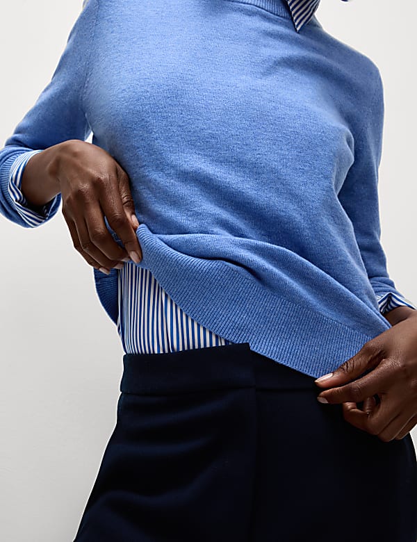 Air-Yarn Crew Neck Jumper
