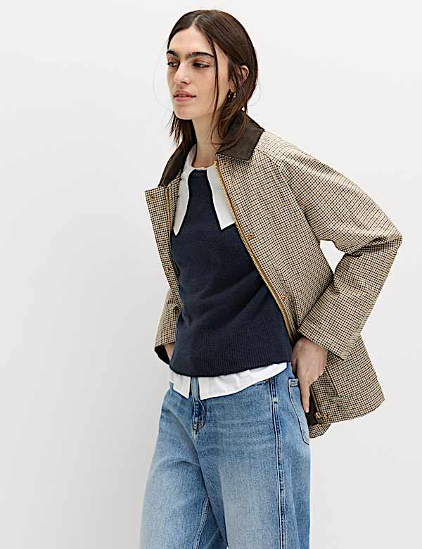 Rompi Rajut Kerah Bundar dengan Katun - ID