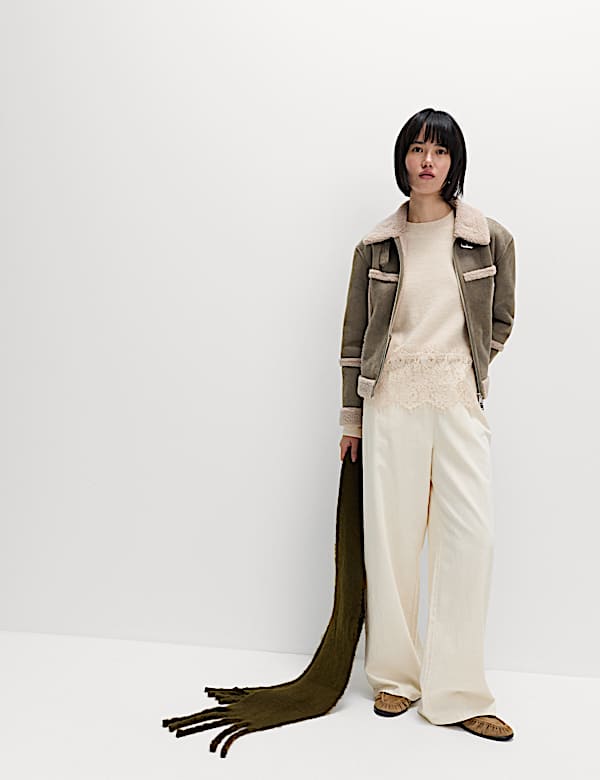 Lace Trim Jumper - VN