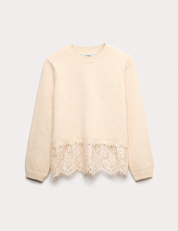 Lace Trim Jumper - VN