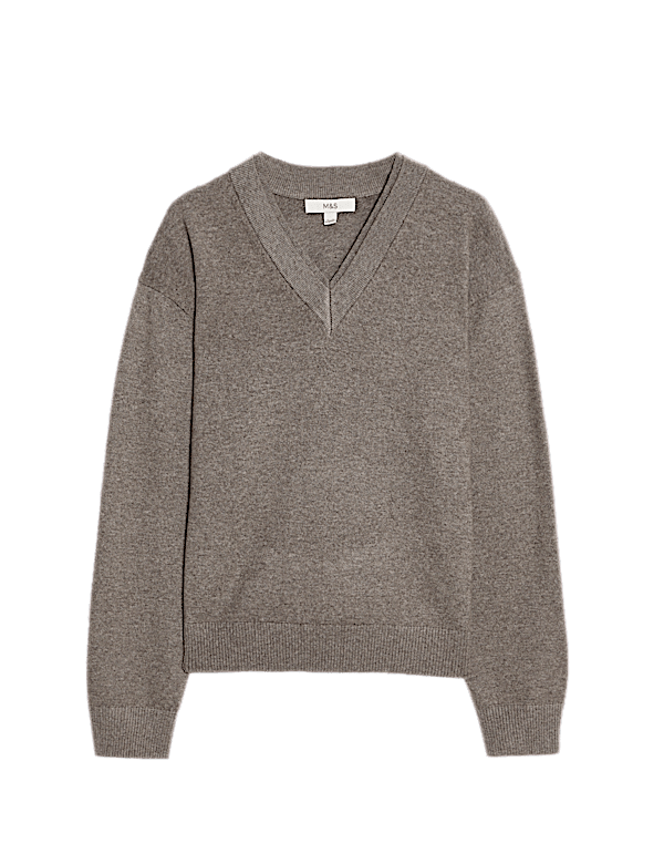 Air-Yarn V-Neck Jumper