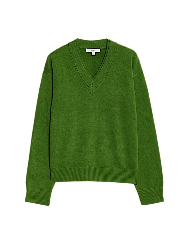 Air-Yarn V-Neck Jumper