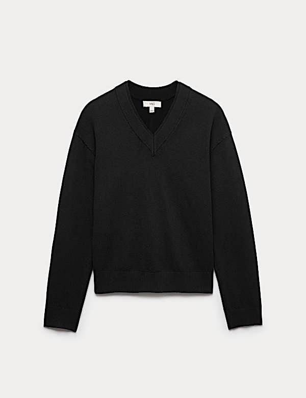 Air-Yarn V-Neck Jumper - PT