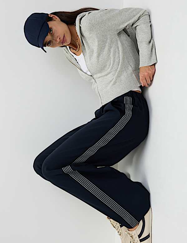 קפוצ'ון קרופ סרוג עם רוכסן - IL