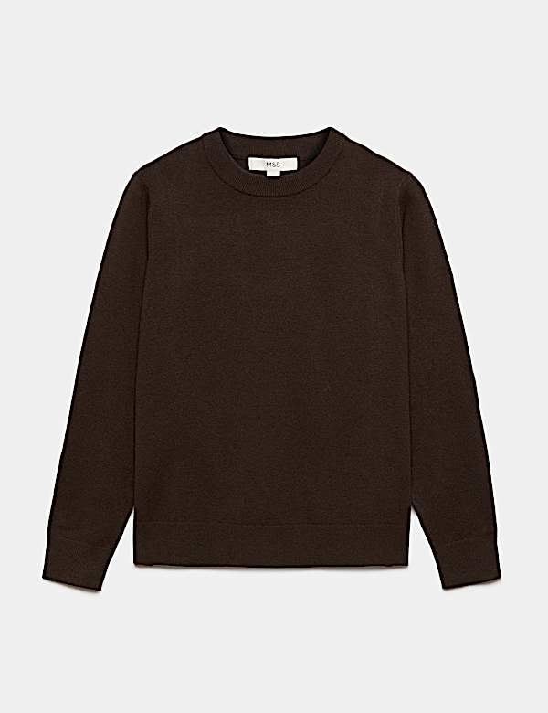 Air-Yarn Crew Neck Jumper - DK