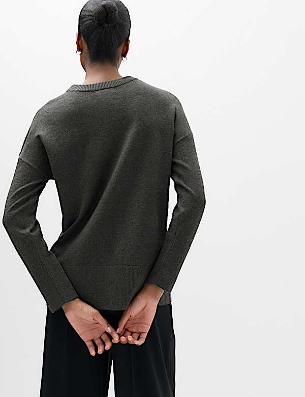 Air-Yarn Oversized Longline Jumper - PT