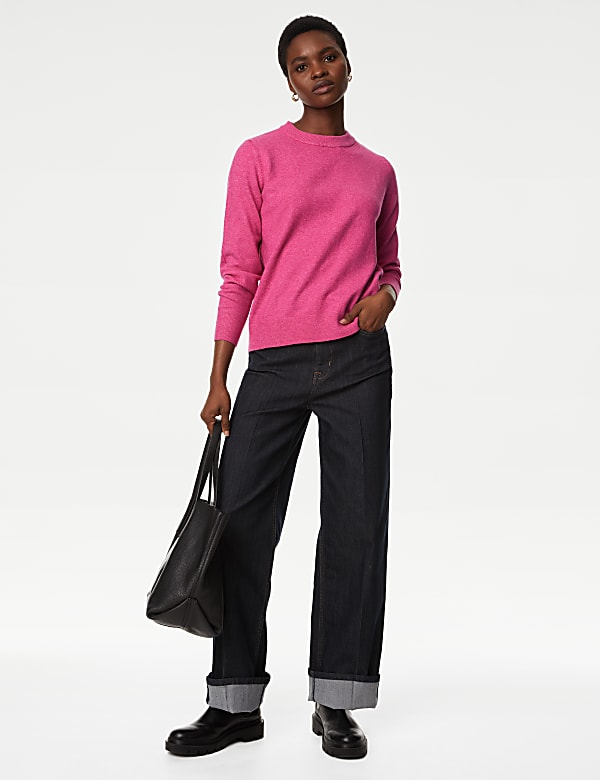 Recycled Blend Crew Neck Jumper