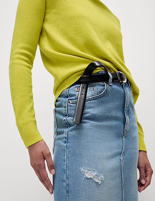 Air-Yarn Roll Neck Jumper