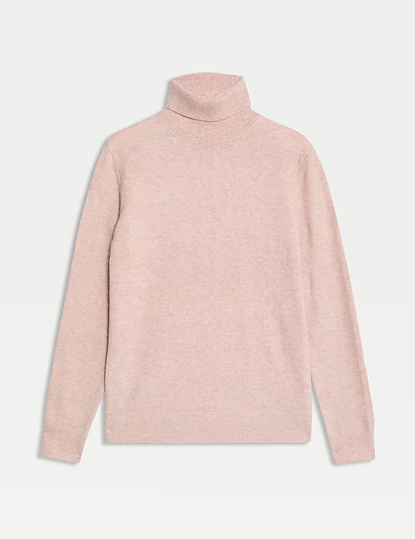 Air-Yarn Roll Neck Jumper - PL