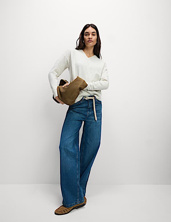 Pull &agrave; col en V - FR