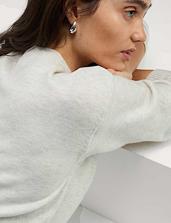 Pull &agrave; col en V - FR