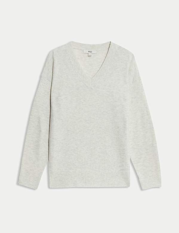 Pull &agrave; col en V - FR