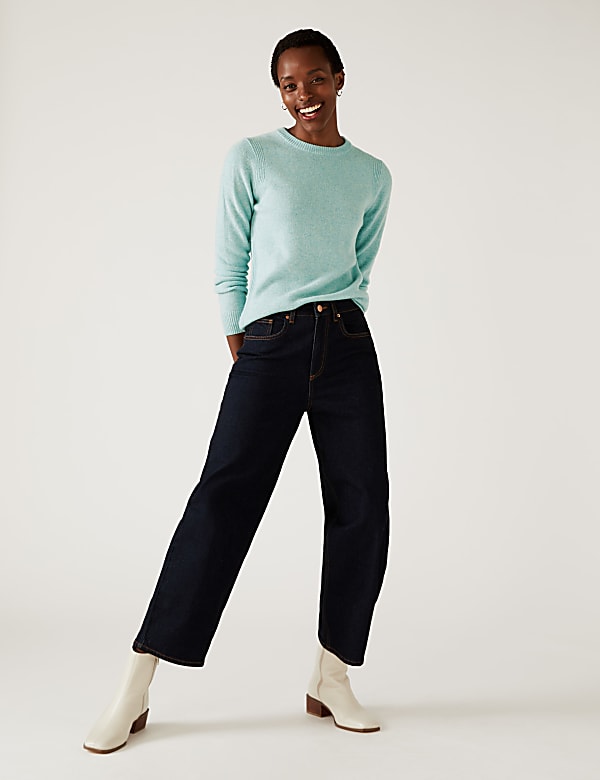 Lambswool Rich Crew Neck Jumper