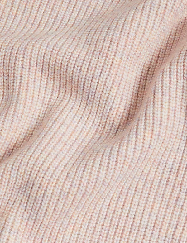 Cloud-Yarn Textured Crew Neck Jumper
