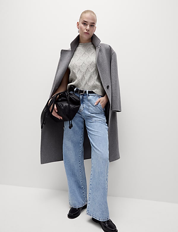 Cloud-Yarn Textured Knitted Vest