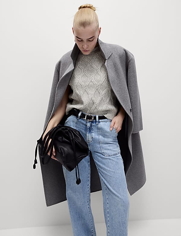 Cloud-Yarn Textured Knitted Vest