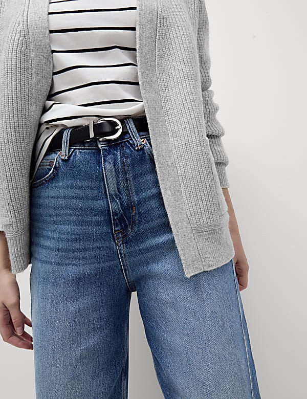 Ribbed Edge to Edge Relaxed Cardigan - TW