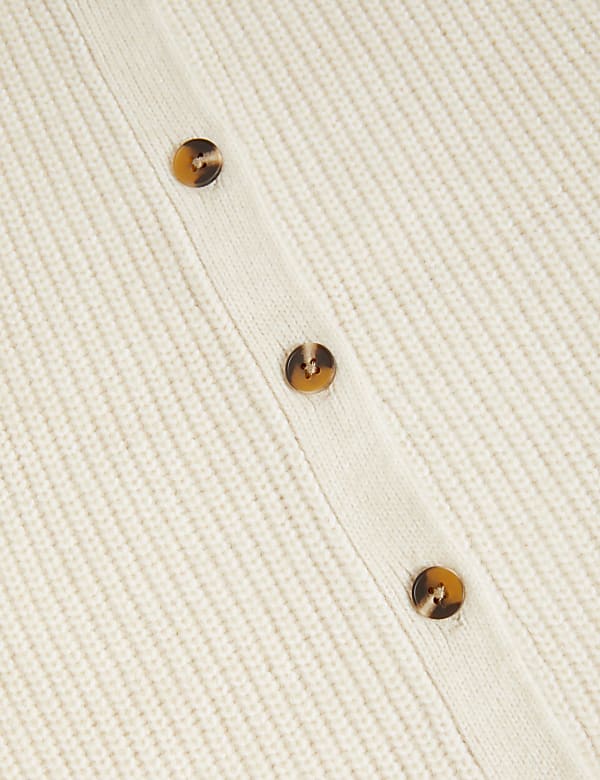 Cloud-yarn Knitted Crew Neck Waistcoat
