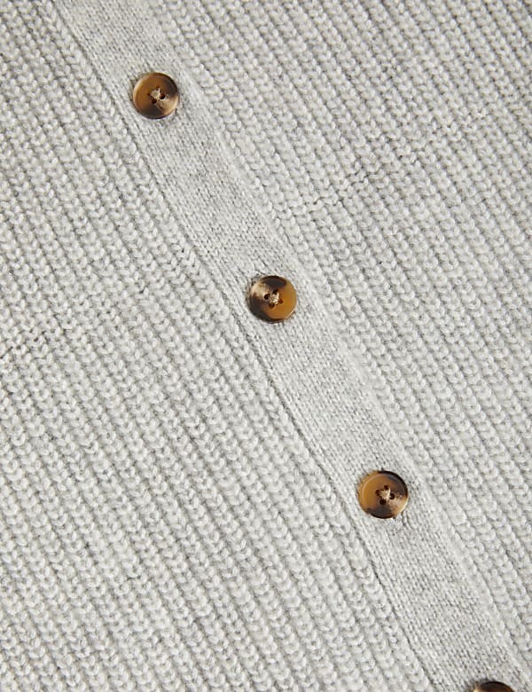 Cloud-yarn Knitted Crew Neck Waistcoat