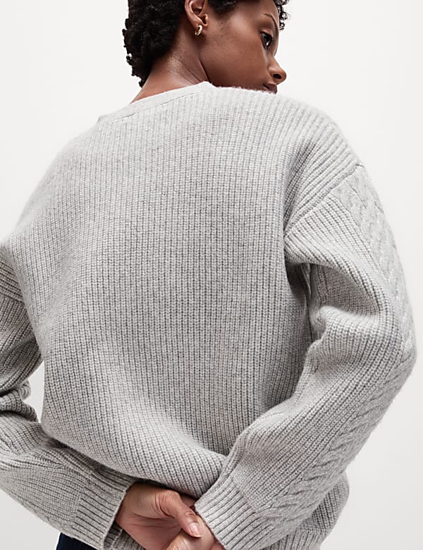 Gilet coupe d&eacute;contract&eacute;e &agrave; col en V et motif textur&eacute; - LU