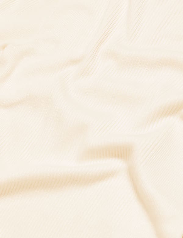 Viscose Mix Textured High Neck Jumper
