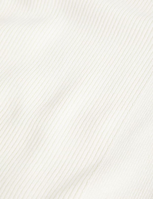 Viscose Mix Textured High Neck Jumper