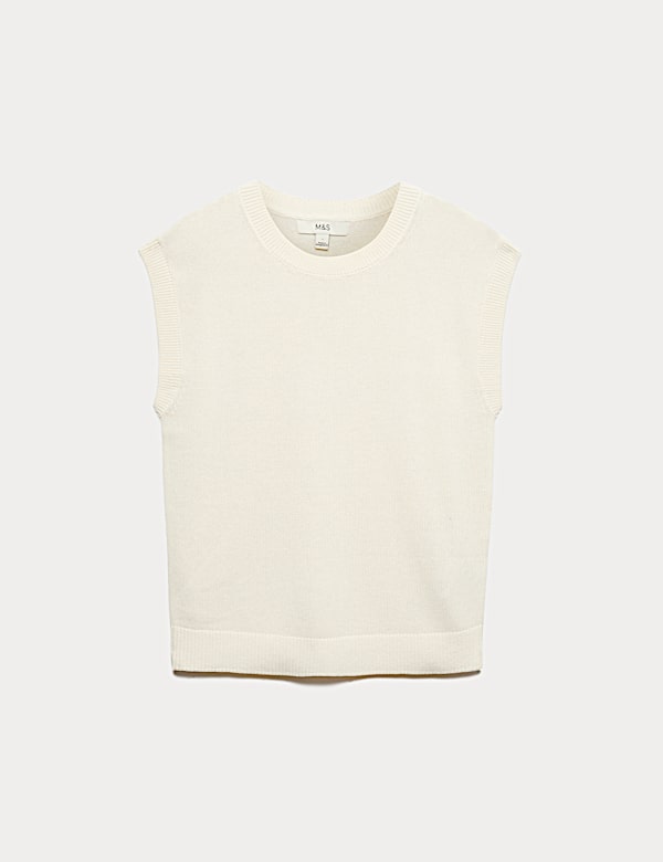Muscle Knitted Vest with Linen - FI