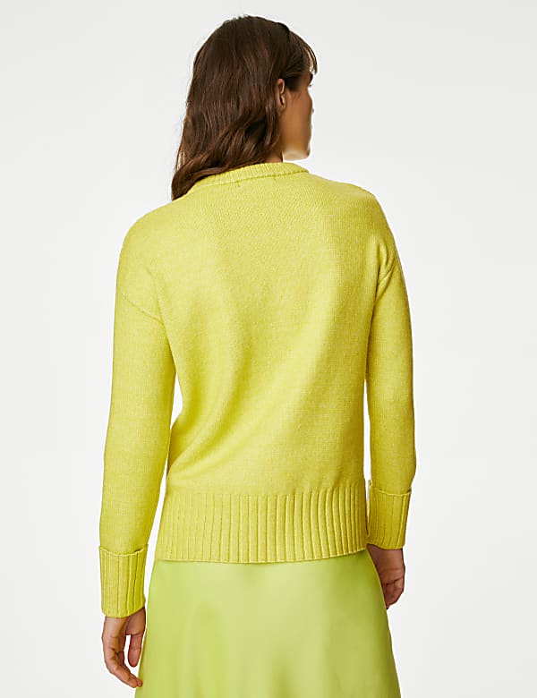 Cable Knit Crew Neck Jumper