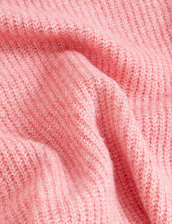 Ribbed Collared Jumper