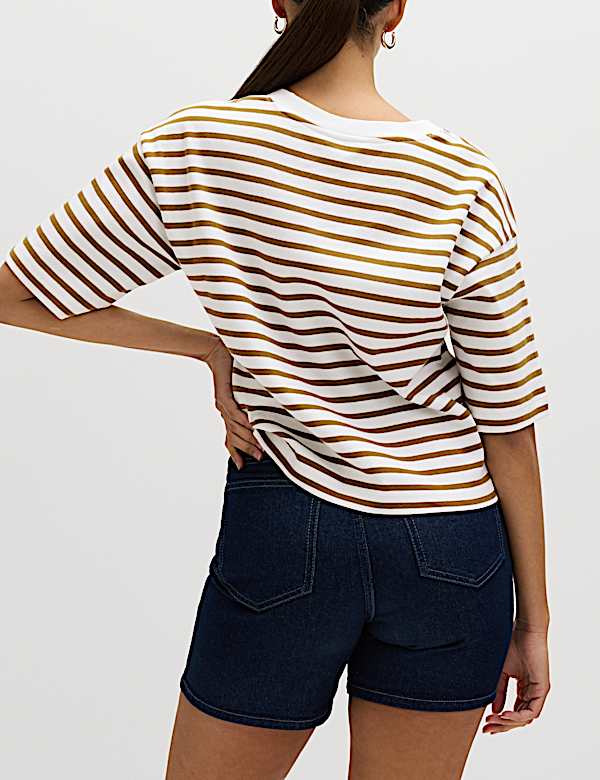 Pure Cotton Heavyweight V-Neck T-Shirt - CZ