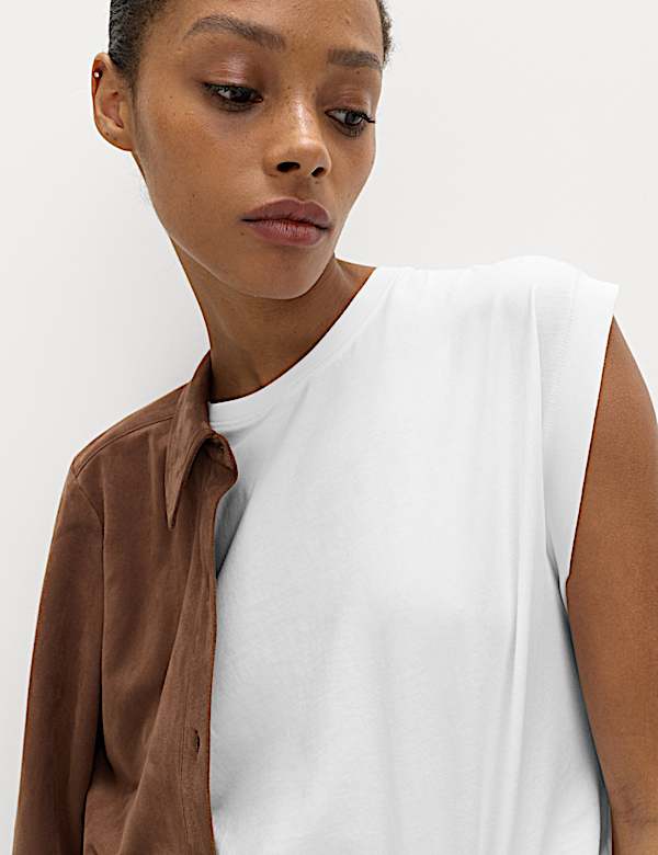 Pure Cotton Cap Sleeve T-Shirt - NZ