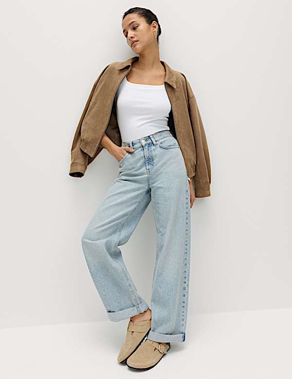 Cotton Rich Premium Square Neck Top