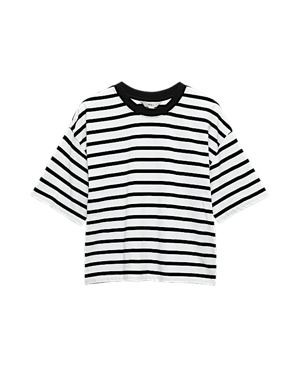 Pure Cotton Relaxed Boxy T-Shirt